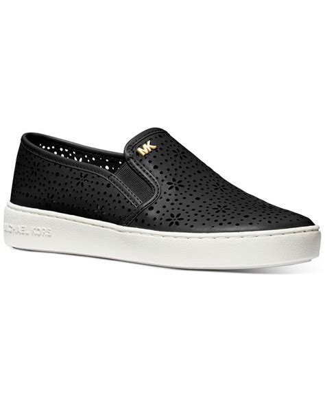 michael michael kors kane perforated slip-on sneakers|MICHAEL Michael Kors Women's Kane Perforated Slip.